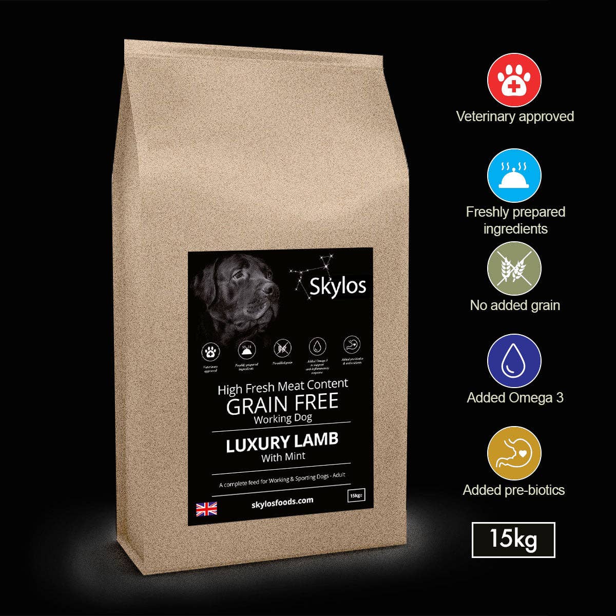 Skylos Foods – wholesale Pet food – Dog – Multi Flavour Subscription V3 - 15kg bags1