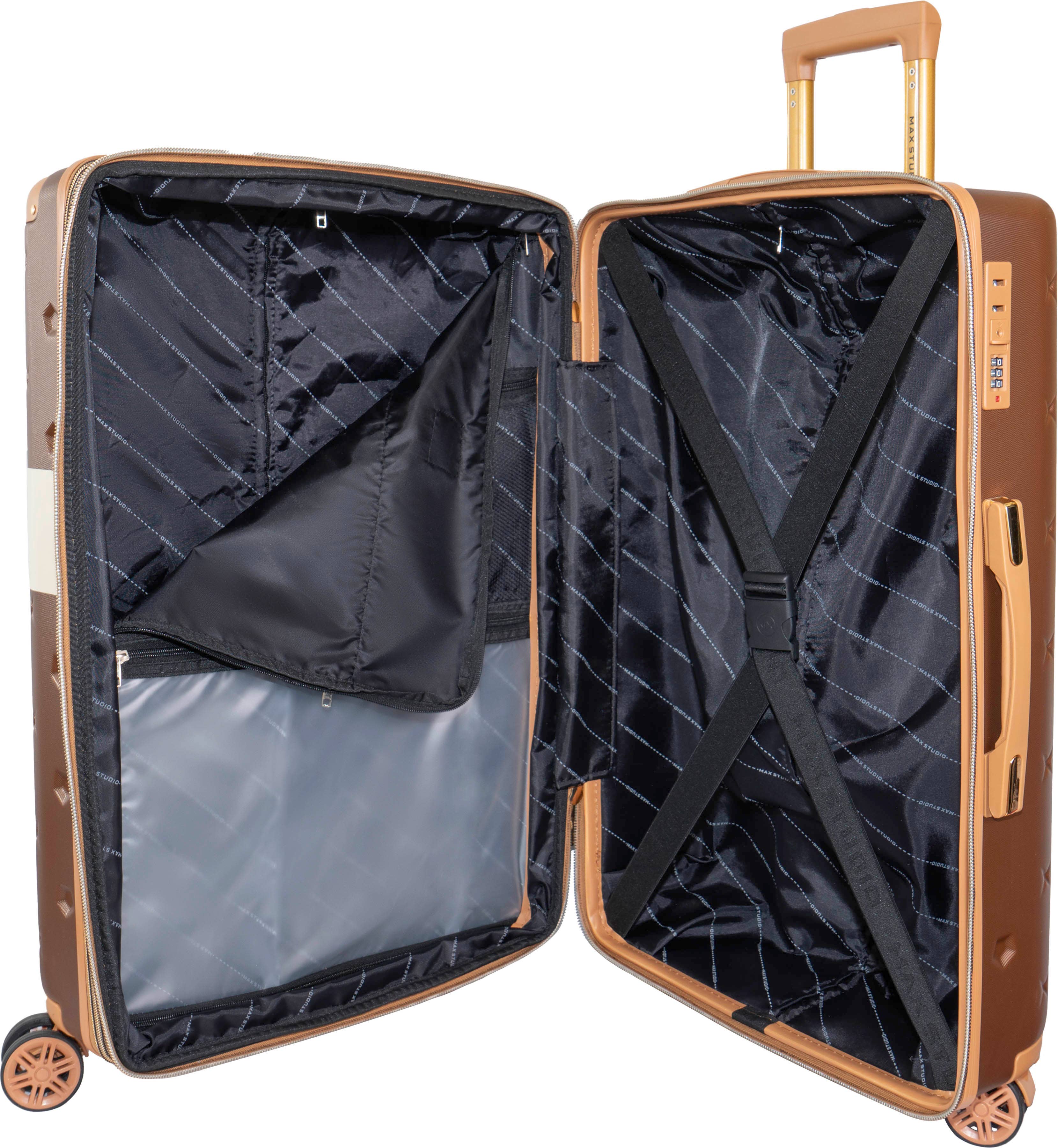 Magid – wholesale Luggage – Max Studio Hard Sided ABS 3-Piece The Bucharest  Luggage Set12