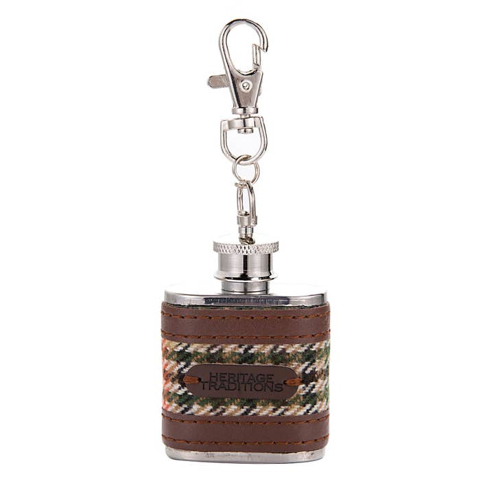 Eurostick - Wholesale Flask - Tweed 1oz Hip Flask3