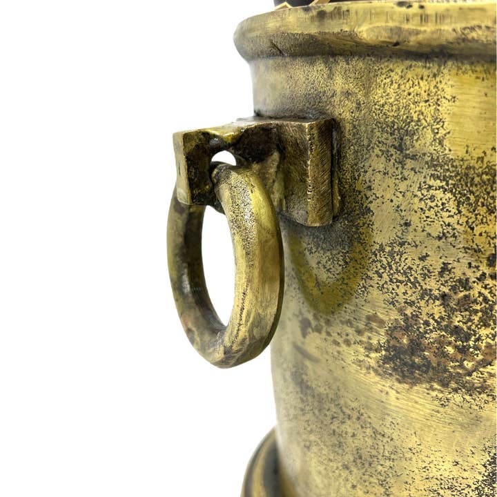 DDecorStore – Engroshandel Isspand – Alfred Gratien Messing Antik Champagne Bucket Oval Cooler1