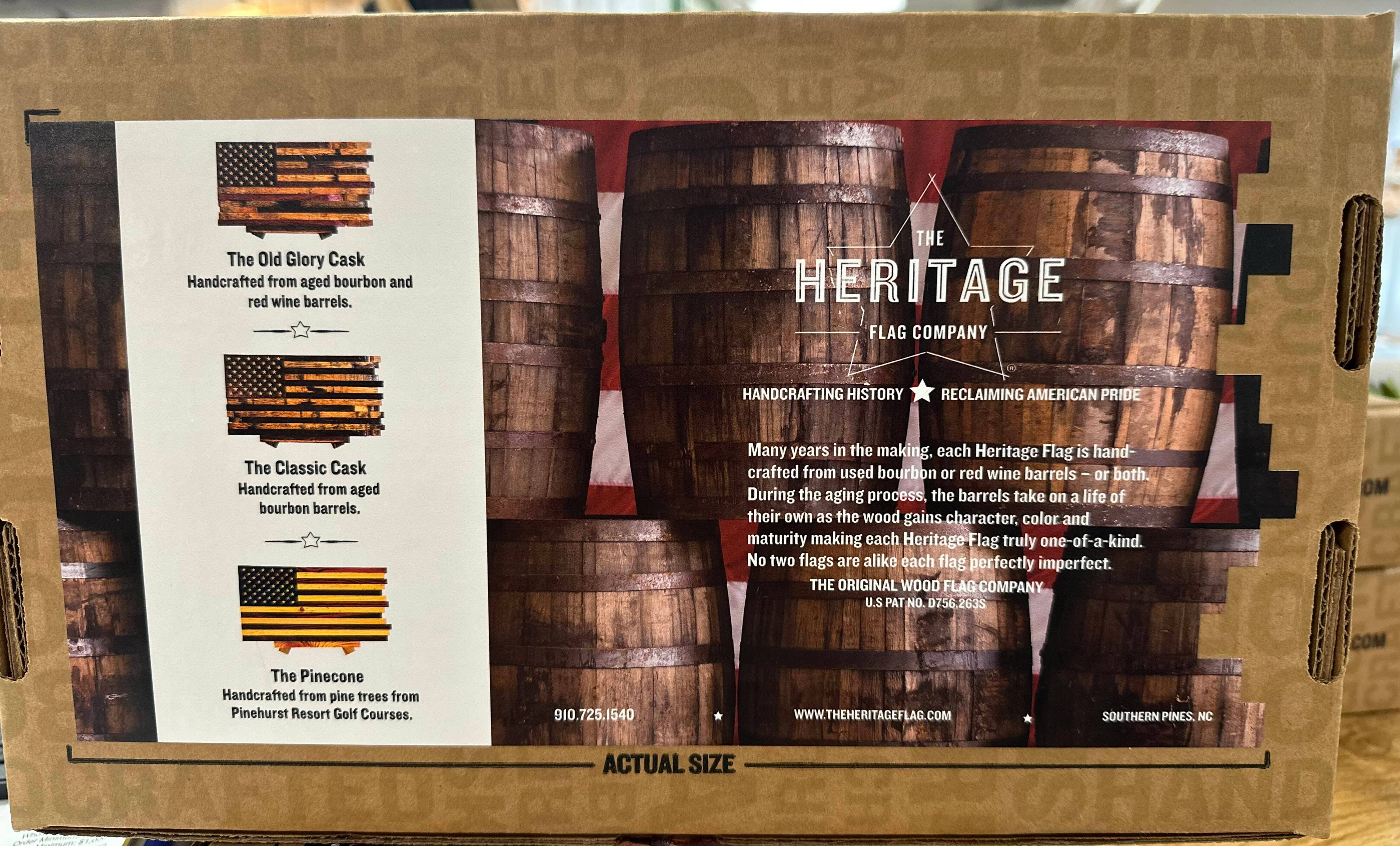 The Heritage Flag Company – wholesale Decorative tabletop object – Pine Cone Cask5