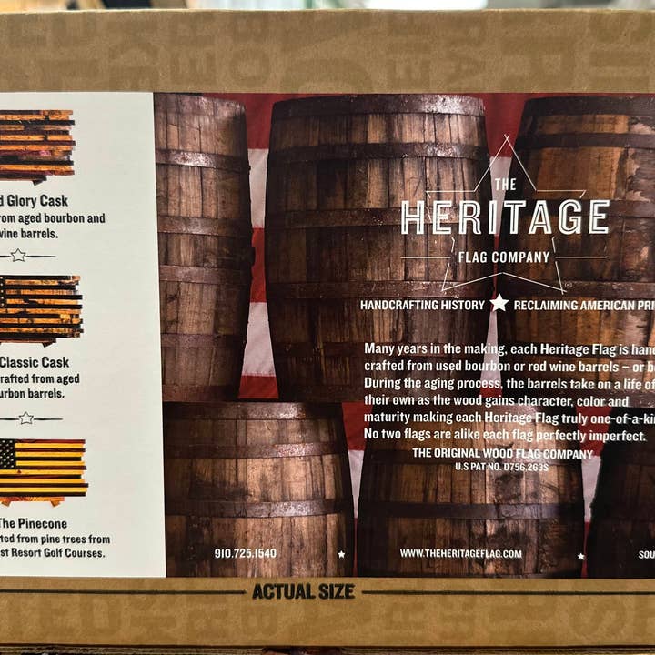 The Heritage Flag Company – wholesale Decorative tabletop object – Pine Cone Cask5