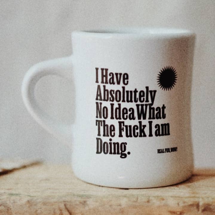 'No Idea' Diner Mug for wholesale by Real Fun, Wow!