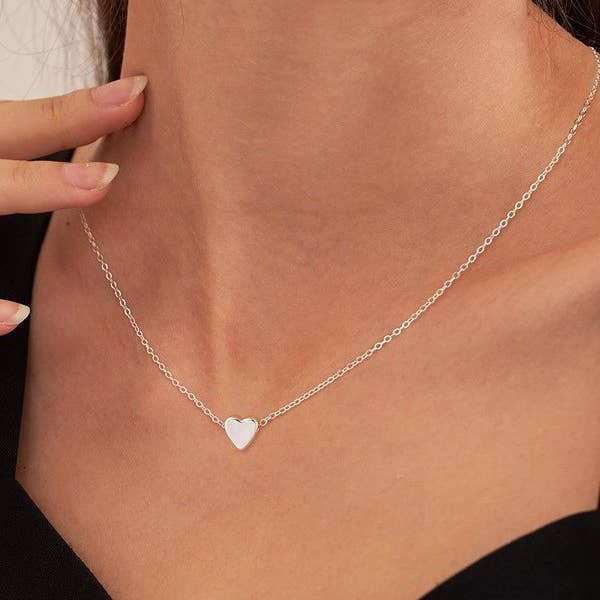 JOSSLYN by wall to wall - Wholesale Pendant/Charm Necklace - STAINLESS STEEL WATERPROOF TARNISH FREE NECKLACE | 40NK323