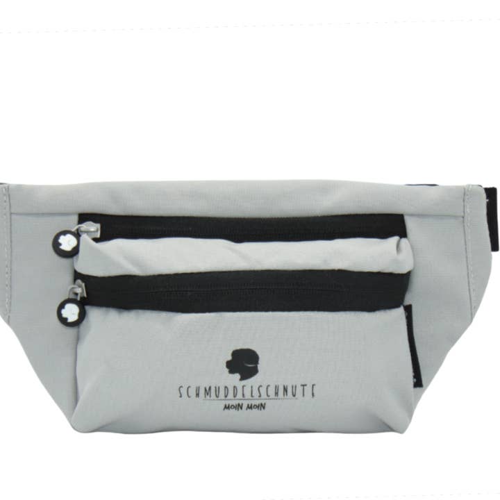 Book bag gray for wholesale by Schmuddelschnute