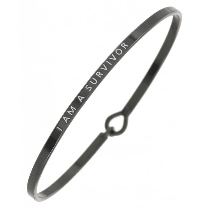 0011 PREMIERE – Engroshandel Armbånd – FR2779 Jeg er en overlevelses_3mm inspireret meddelelsesarmbånd4