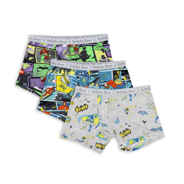 Lot de 3 boxers garçon Batman pour la vente par Bellabu Bear