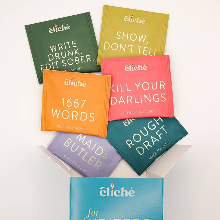 Cliché Teas - Wholesale Tea Bags - Variety Packs Wholesale Sampler (Case of 8)1