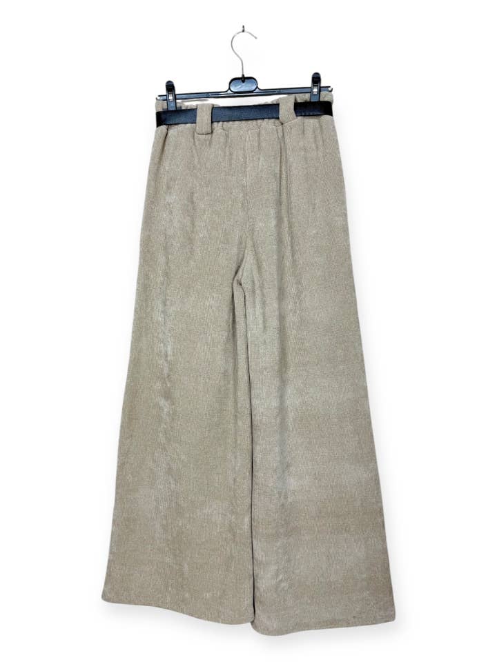 Lucky Nana - Wholesale Pants - Women's - AH 6601 - Velvet Pants with Belt5