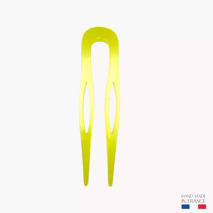 Gul hårnål - 8,5 cm for engroshandel hos Pique et Pince