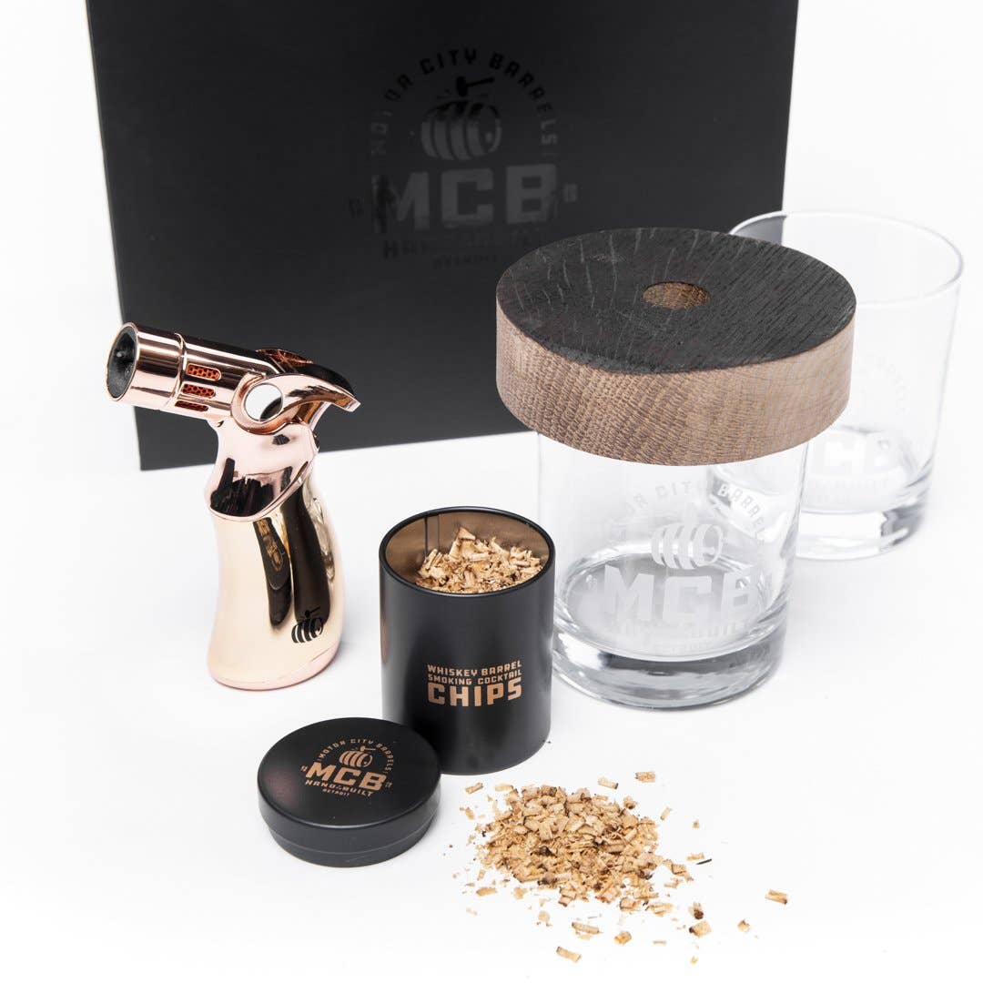 Motor City Barrels - Wholesale Cocktail/Liquor Glass - Infusion Series Smoked Cocktail Gift Set16