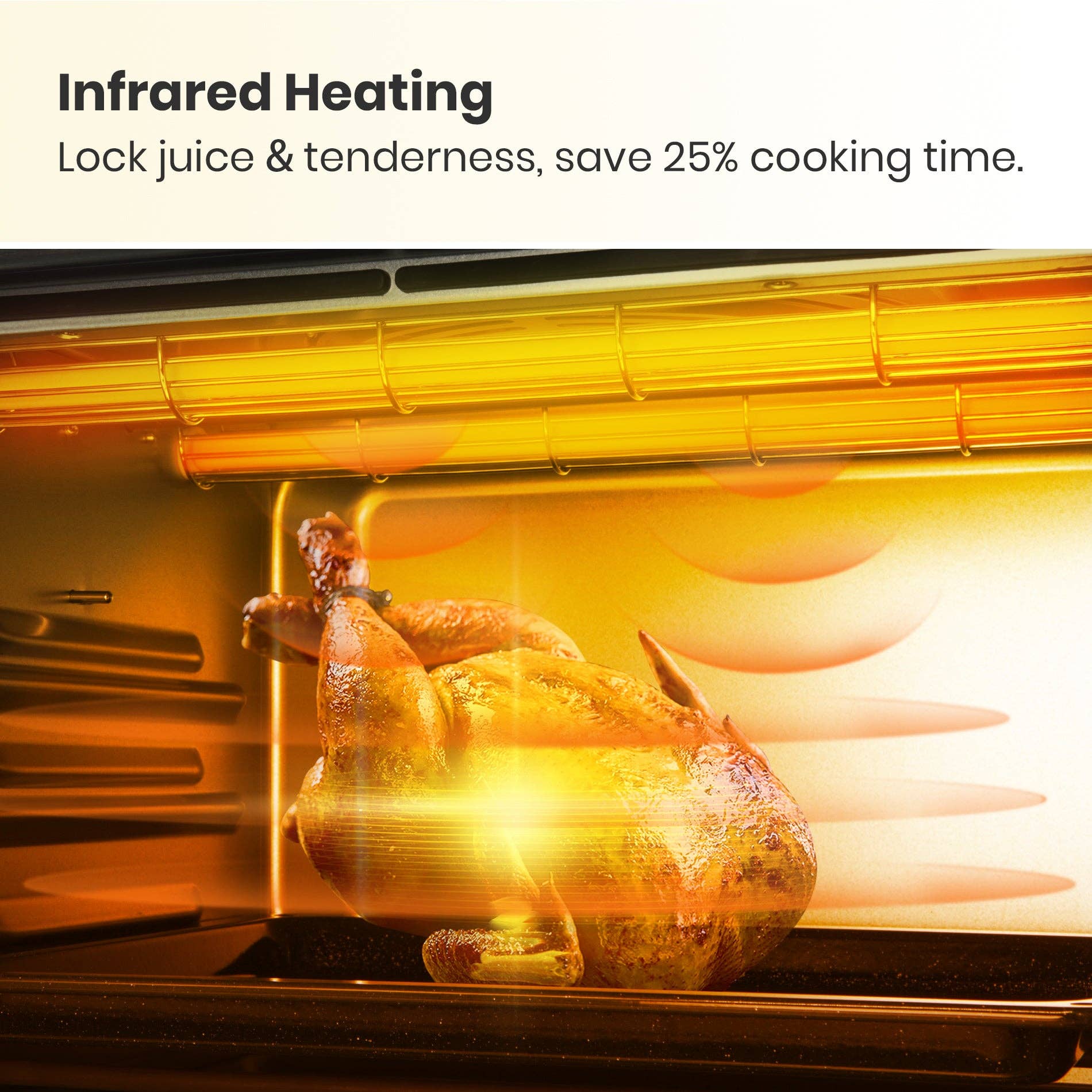 VAL CUCINA - Wholesale Kitchen Appliance - VAL CUCINA Extra Large Air Fryer Toaster Oven - Cream3