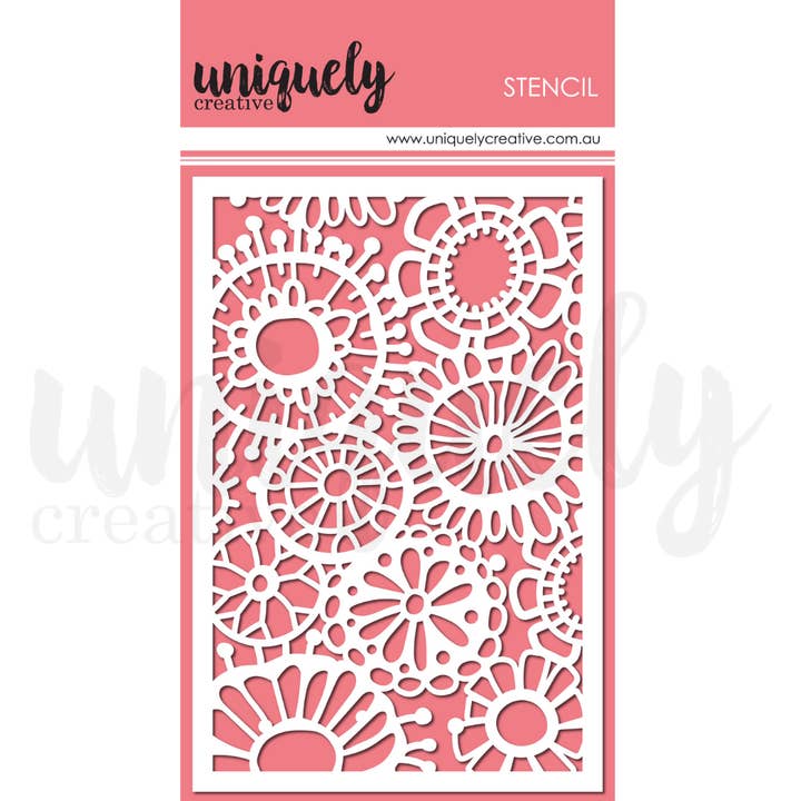 Uniquely Creative - Wholesale Stencil/craft die - Luscious Stencil