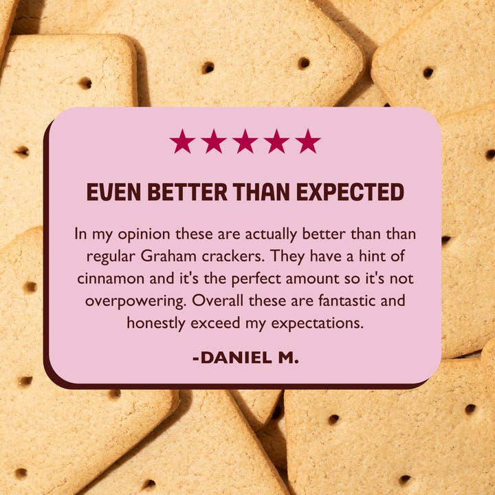 Partake Foods - Wholesale Crackers - Gluten & Top 9 Allergen Free Graham Crackers (6.75oz/6 Pack)7