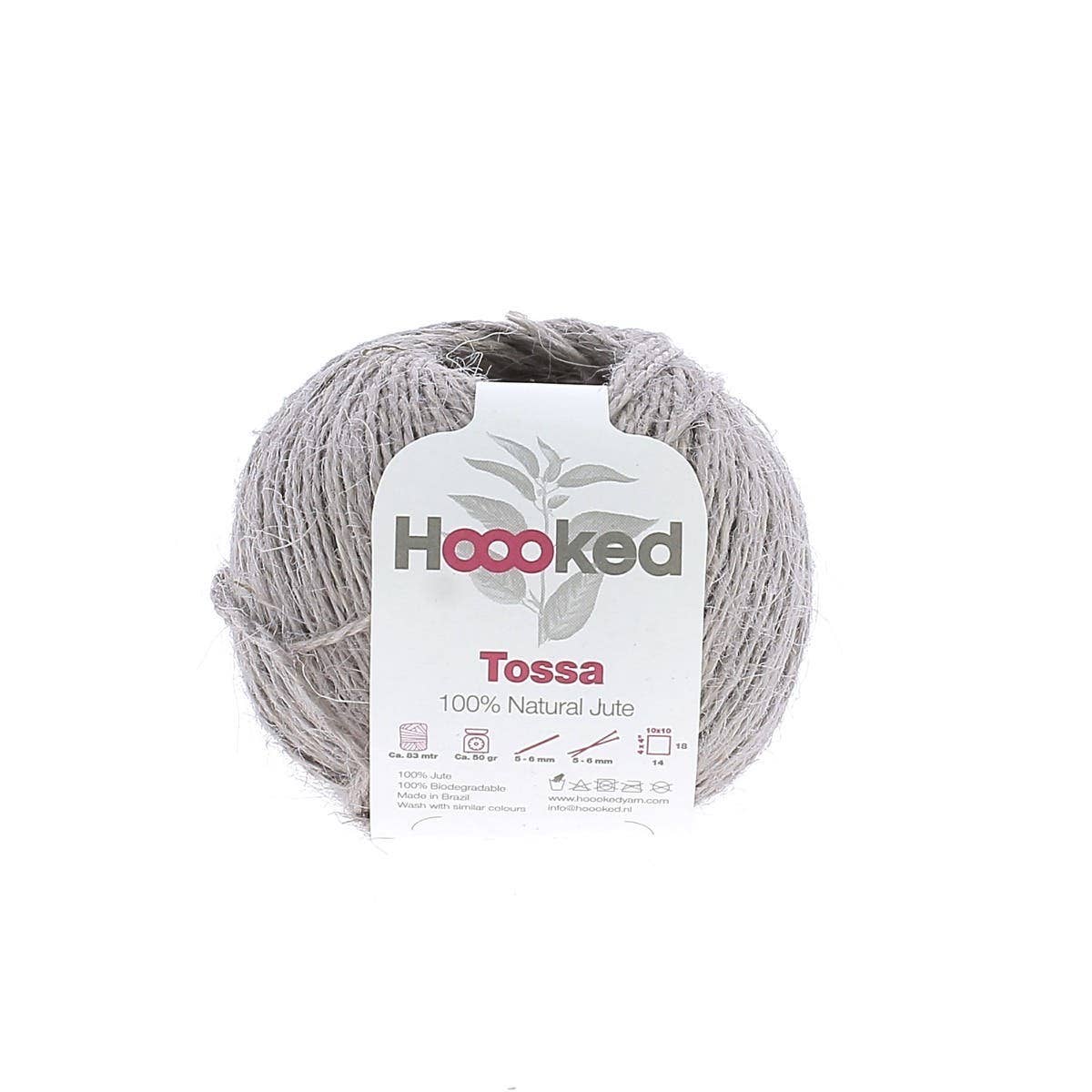 Hoooked Yarns - Wholesale Yarn - Jute Tossa 50g8
