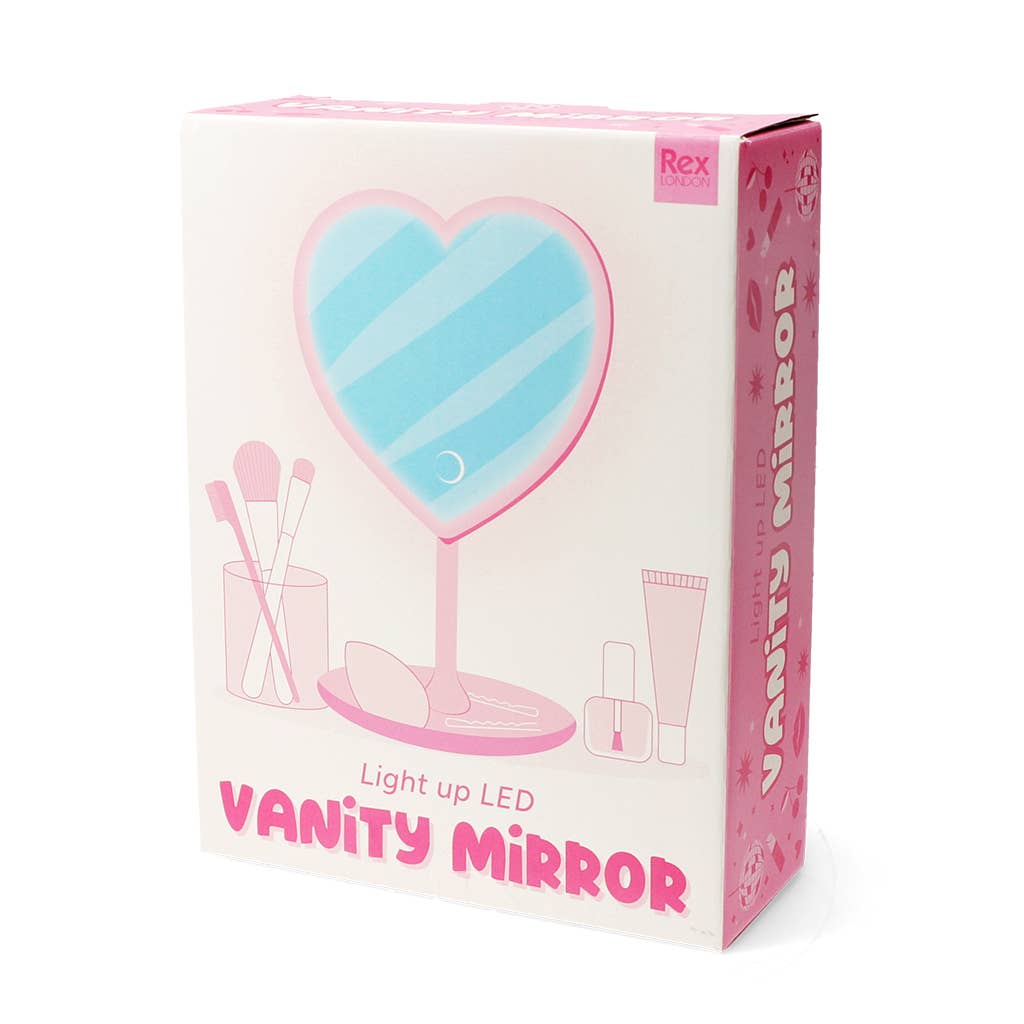 Rex B2B - UK – wholesale Vanity mirror – Light up vanity mirror - Heart1