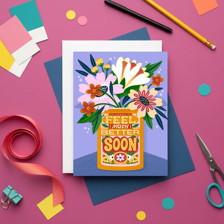 Feel Much Better Soon Get Well Card and other Purchase Wholesale get better. Free Returns & Net 60 Terms on Faire trending on Faire.
