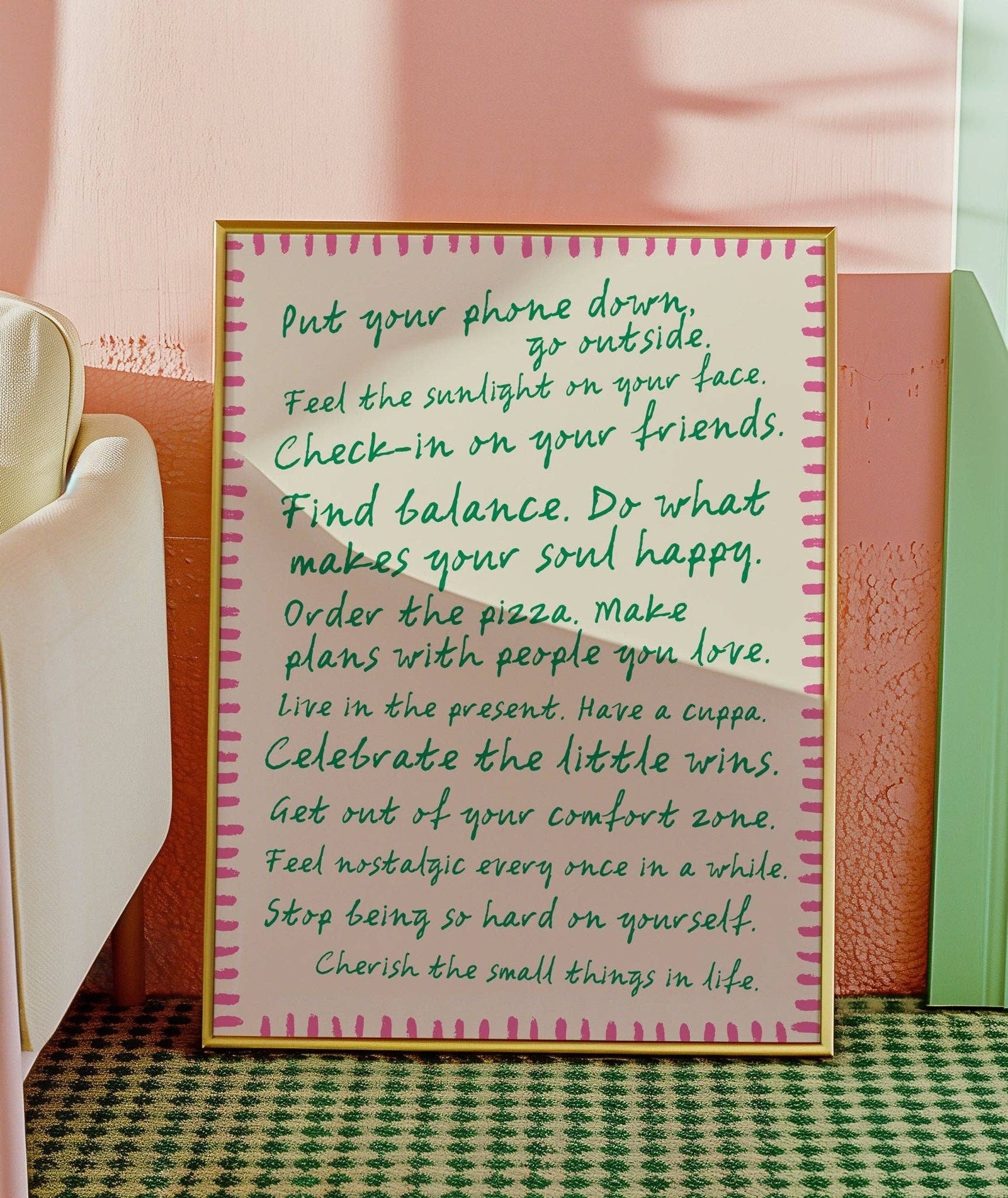 Moonshine Prints - Wholesale Art Print - Feel Good Manifesto Print2