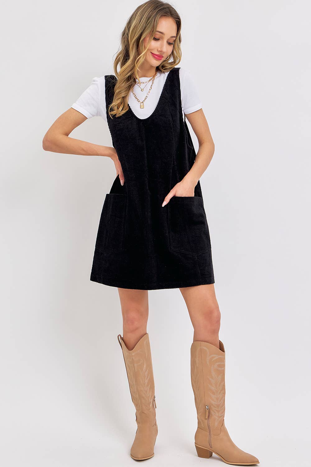 Sweet Lovely by Jen - Venta al por mayor Vestido - Mujer - VESTIDO CASUAL DE PANA EN GENERAL47