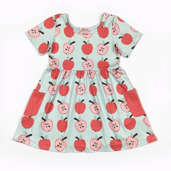 Clover Cottage - Wholesale Dress - Kids - A for Apple Girls Dress4