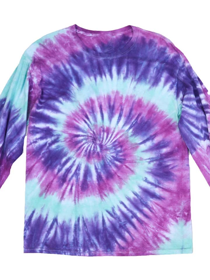 Adult Tie-Dye Long Sleeve Shirt for wholesale by To Tie-Dye for Clothing