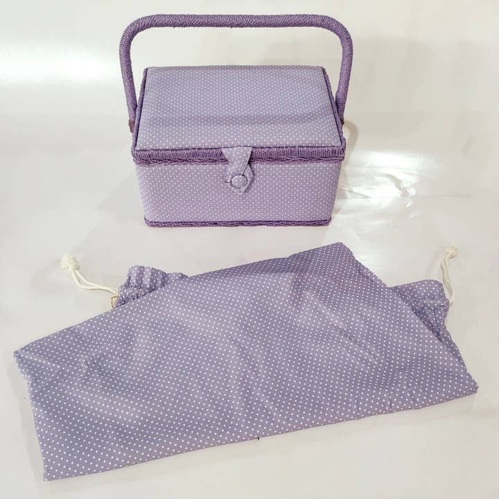 Max-Link Solutions Ltd - Wholesale Craft supplies - Darnn Sewing Box with Pouch, Large Sewing Box Storage1