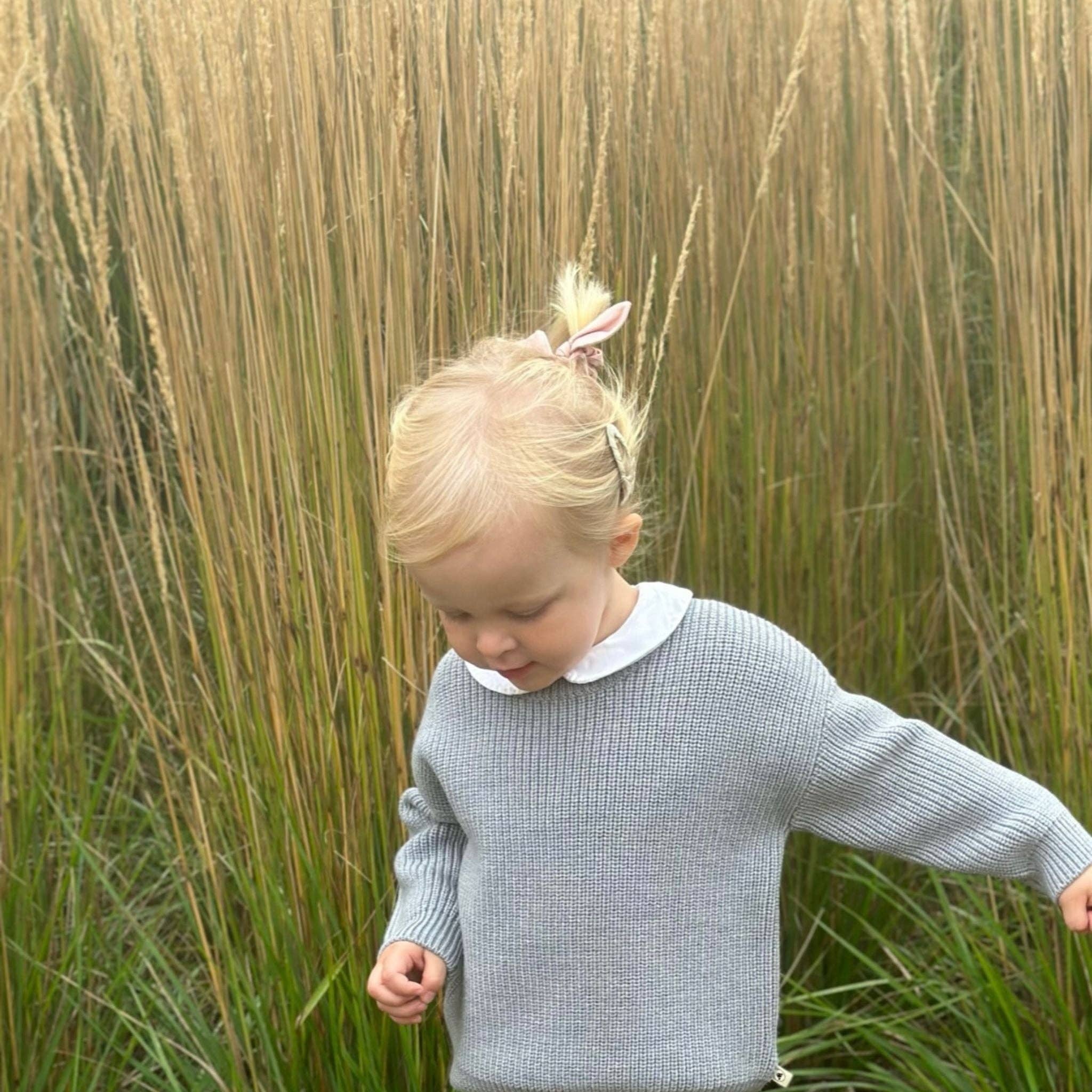 LILLE TONI - Wholesale Knit Sweater - Baby - Sweater "Paul" in gray melange5