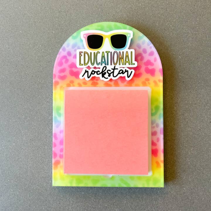 BB’s Shebang - Wholesale Sticky Notes - Teacher sticky note holder, teacher appreciation gift,