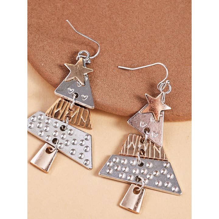 Festive Christmas Tree Drop Earrings and other Purchase Wholesale sparkle jewellery. Free Returns & Net 60 Terms on Faire trending on Faire.