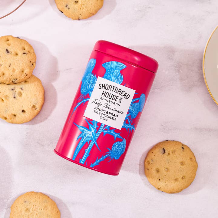 Shortbread House of Edinburgh - Wholesale Cookie - Shortbread House Dark Chocolate Biscuit Tin 140g MP121