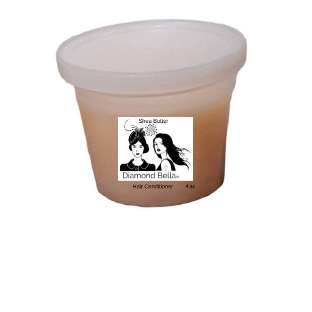 Shea smør hårbalsam 4 oz for engroshandel hos Diamond Bella