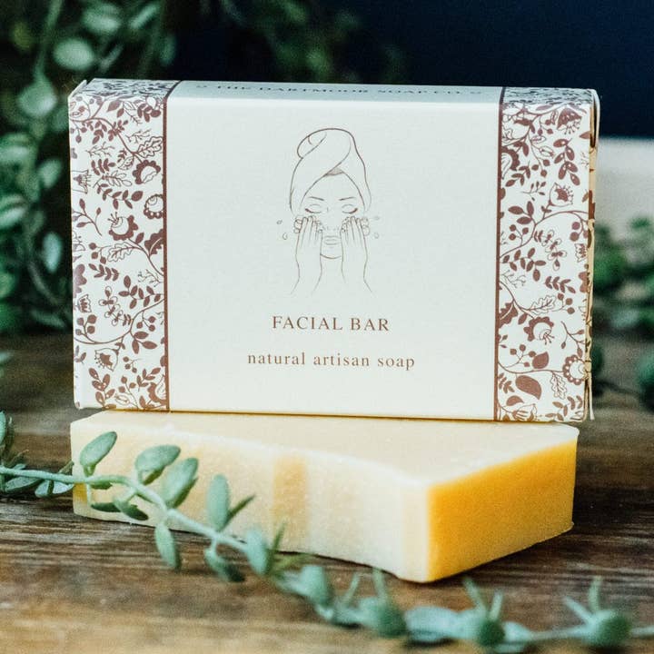 Facial Bar for wholesale by The Dartmoor Soap Company