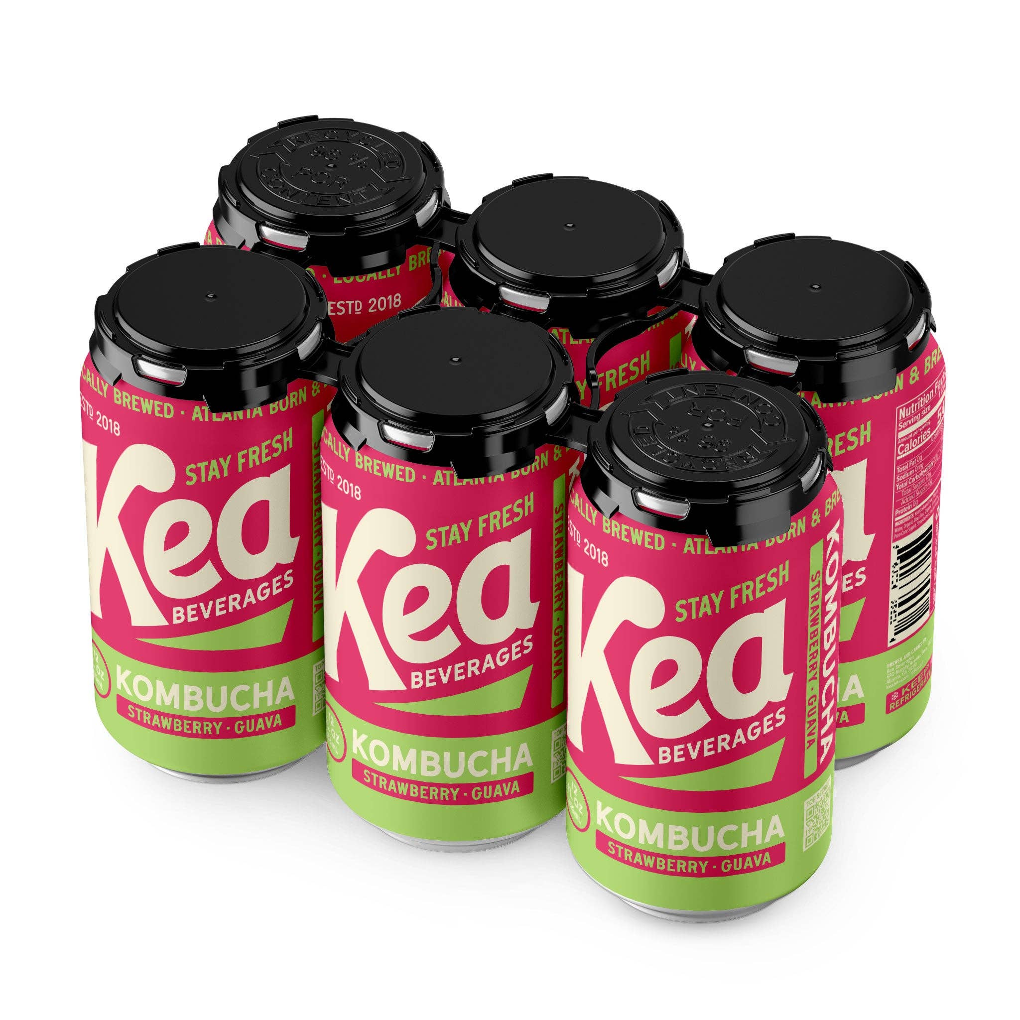 Kea Beverages - Wholesale Kombucha - Strawberry Guava Kombucha5