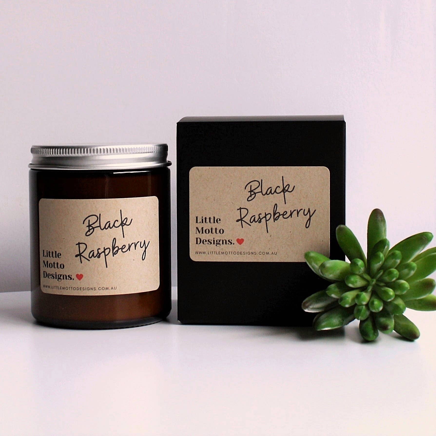 Little Motto Designs - Wholesale Jar/Filled Candle - 14 FRAGRANCES | 2 SIZES  | Amber Boxed Candle Jar8