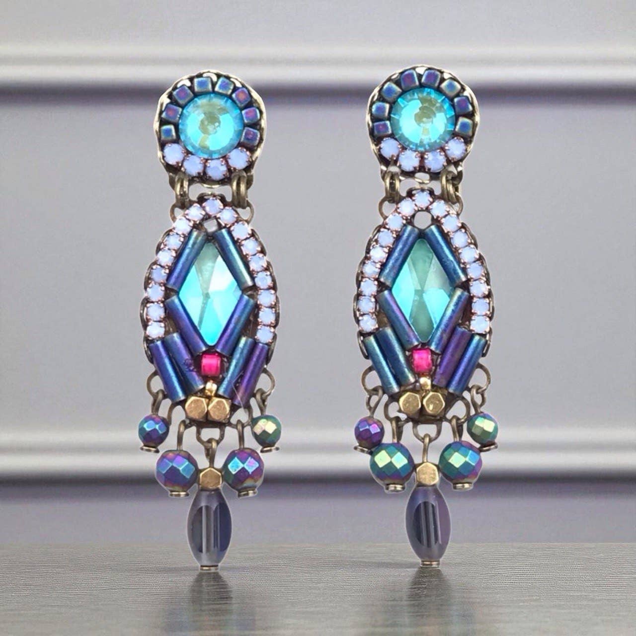melizijewelry - Wholesale Dangle Earrings - Zafir crystal earrings0