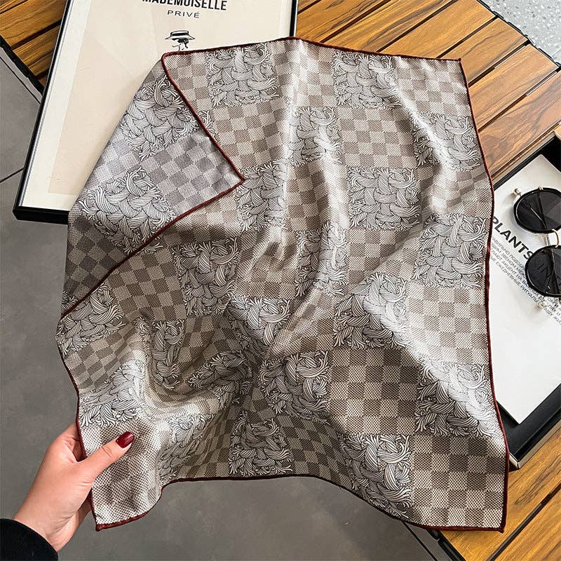 Marayn - Wholesale Scarf - Women's - Luxury Silk  Wool Scarf Chic Style 202521