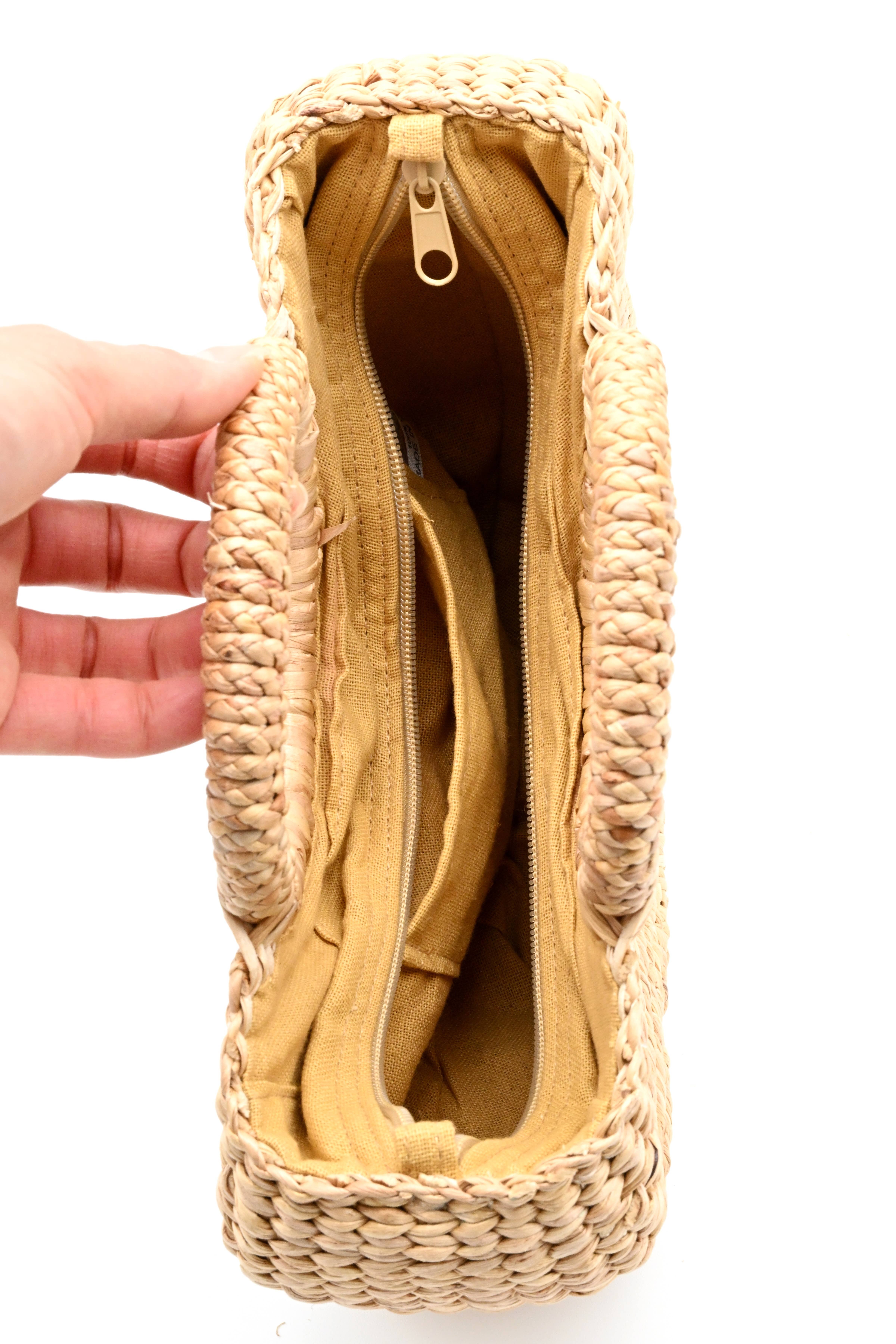 Art Floral Trading LLC – wholesale Väska med handtag – Dam – LIN3M1 Tygväska/Handväska-Medium-Natur7