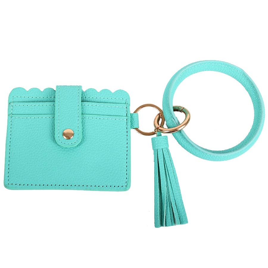 MiMi Wholesale - Wholesale Wallet - Women's - BB139x115 Solid Color Bangle/Key-Chain/Wallet w/ ID Window6