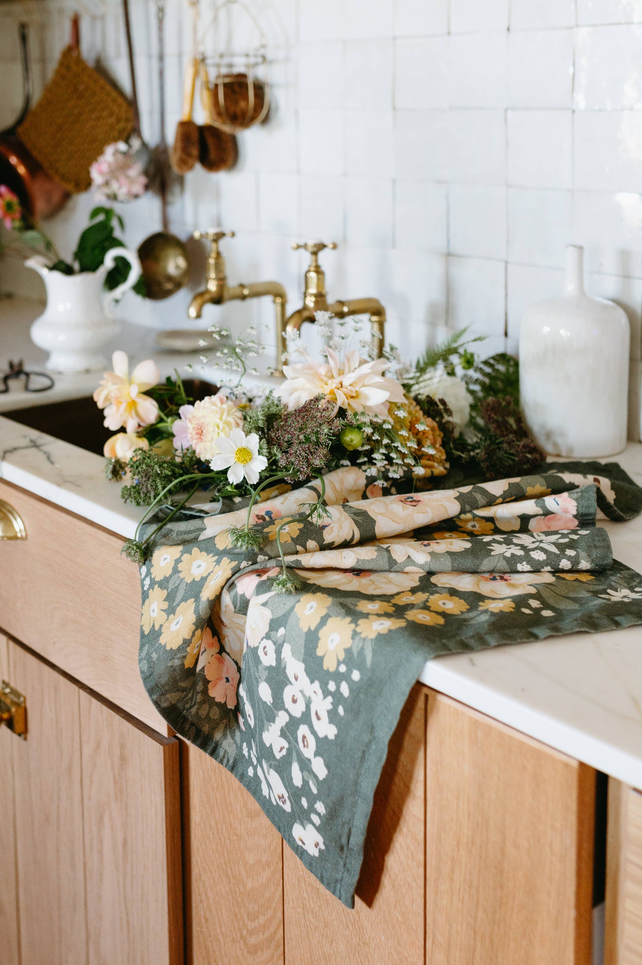 Flowerie - Wholesale Tea Towel - Homebody Tea Towel | Lush Meadow2