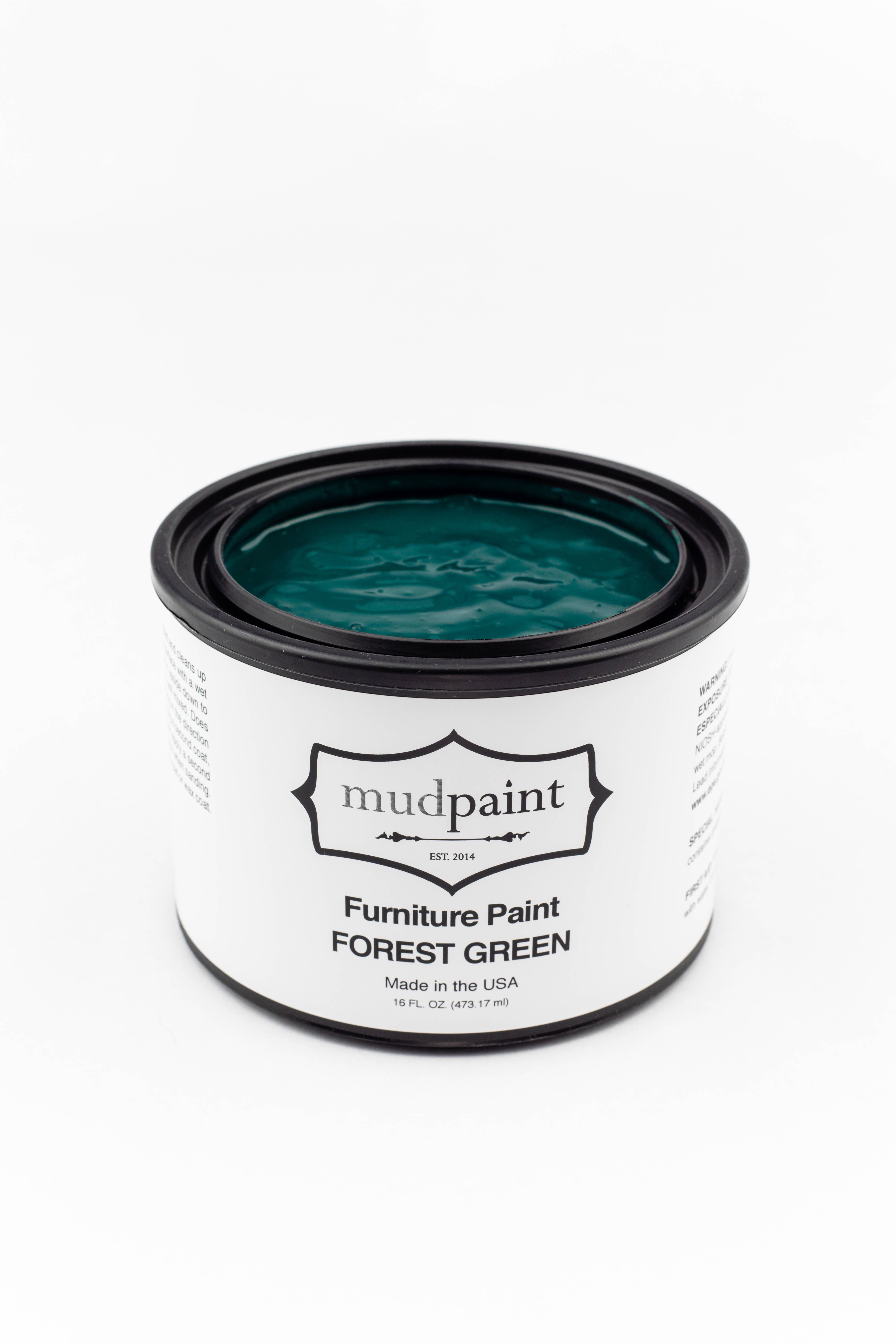 MudPaint - Wholesale Paint Set - Forest Green -- MudPaint Clay Furniture Paint3