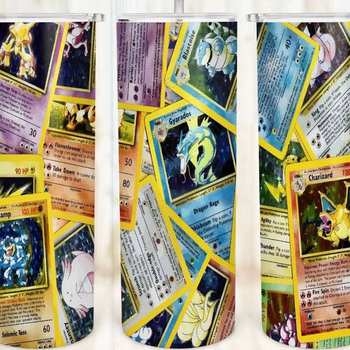 Noel & Co Tumblers - Wholesale Insulated Mug/Tumbler - Pokémon Cards