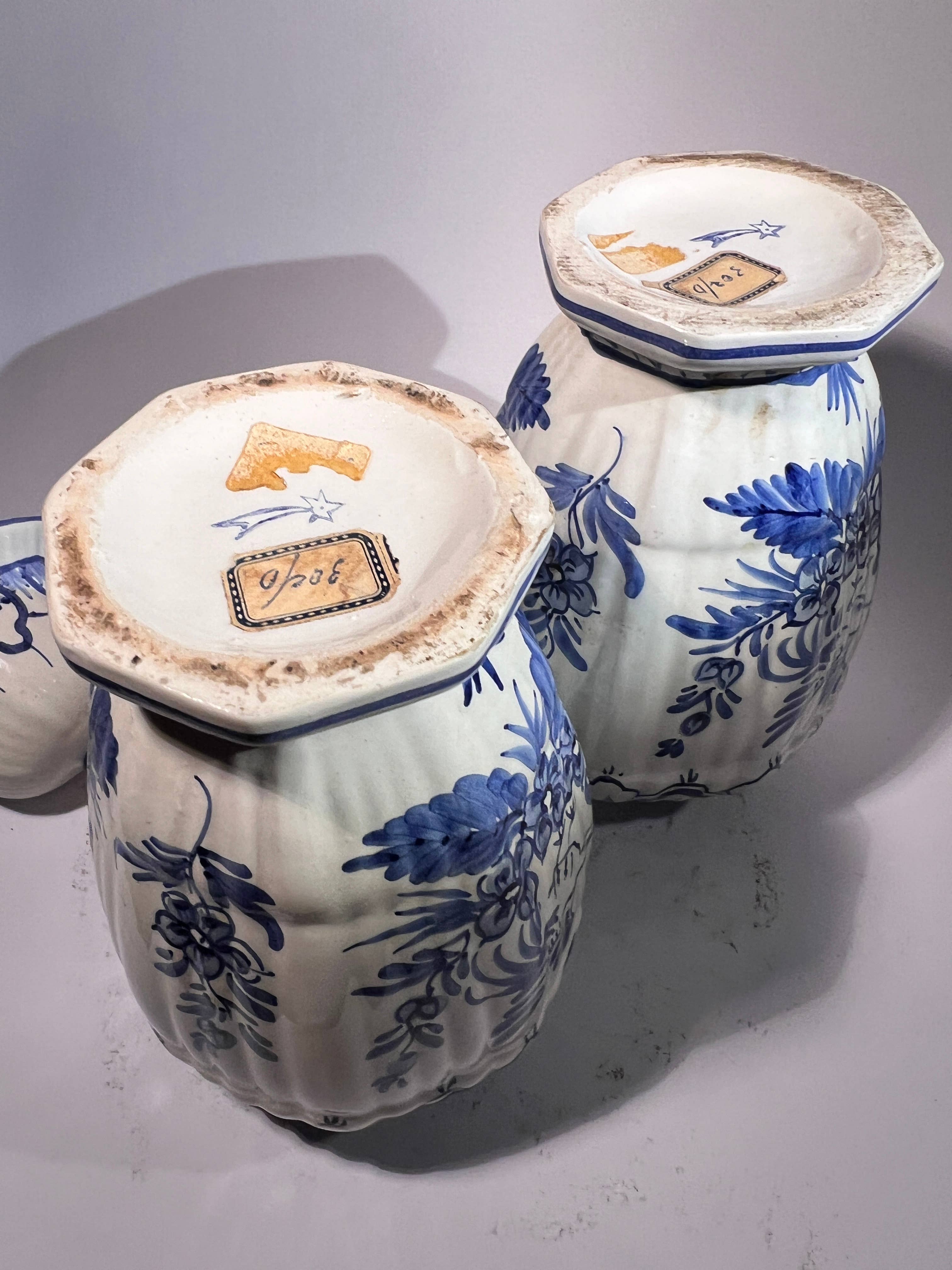 DADA Novecento – Großhandel Vasen – Paar Albarelli-Vasen aus Bassano-Keramik6