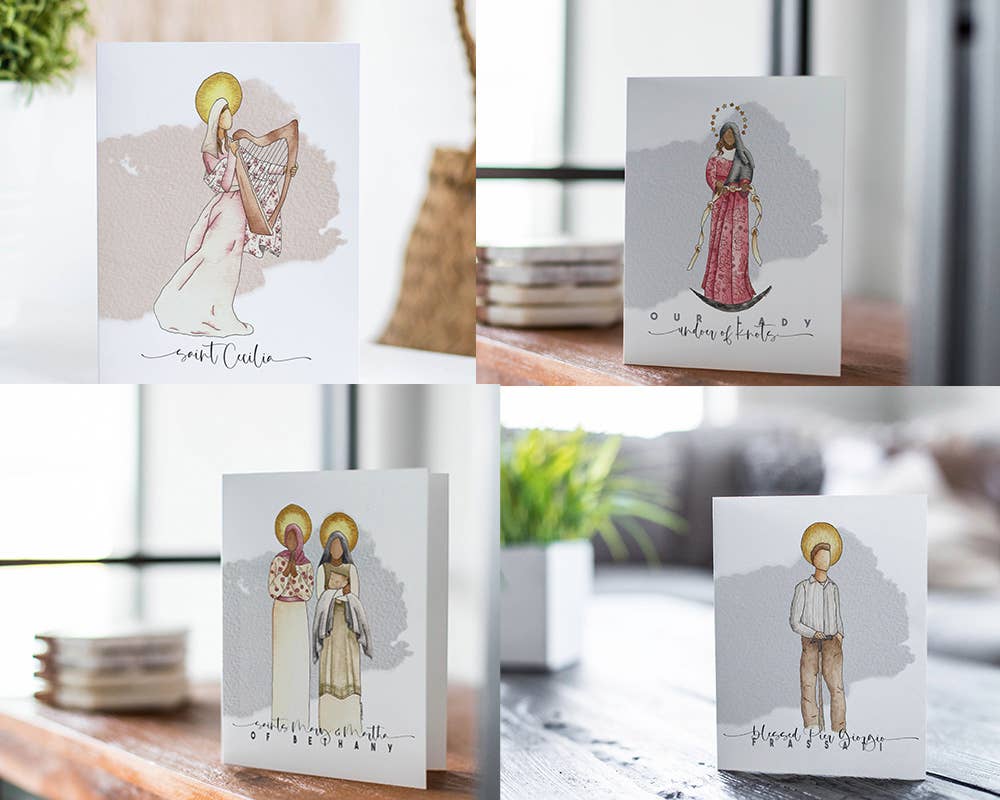 Light Bearer Designs - Wholesale Everyday Greeting Card - Catholic Saint Greeting Cards1