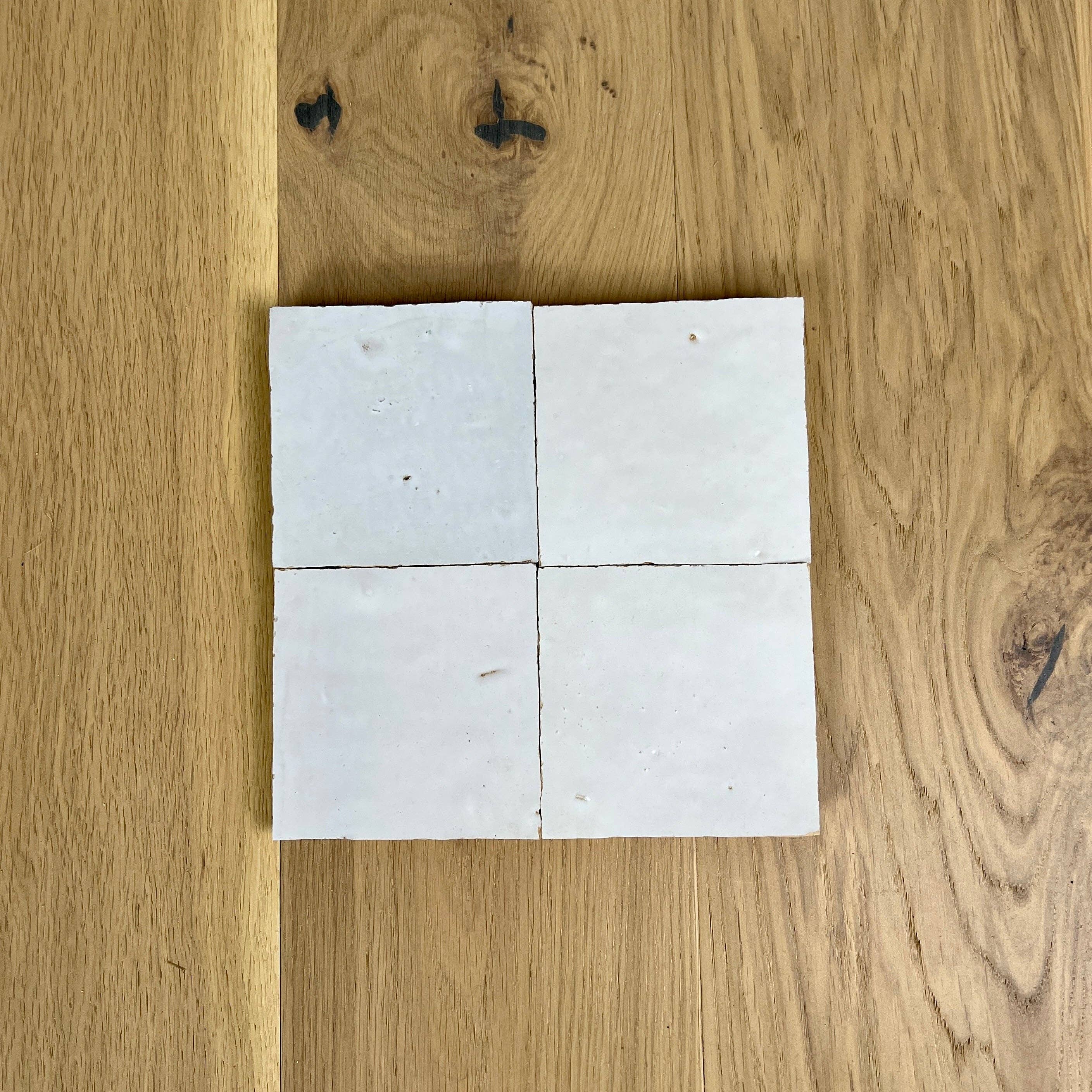 Bohome Living - Vente Carrelages muraux - Zellige véritable du Maroc - Blanc0