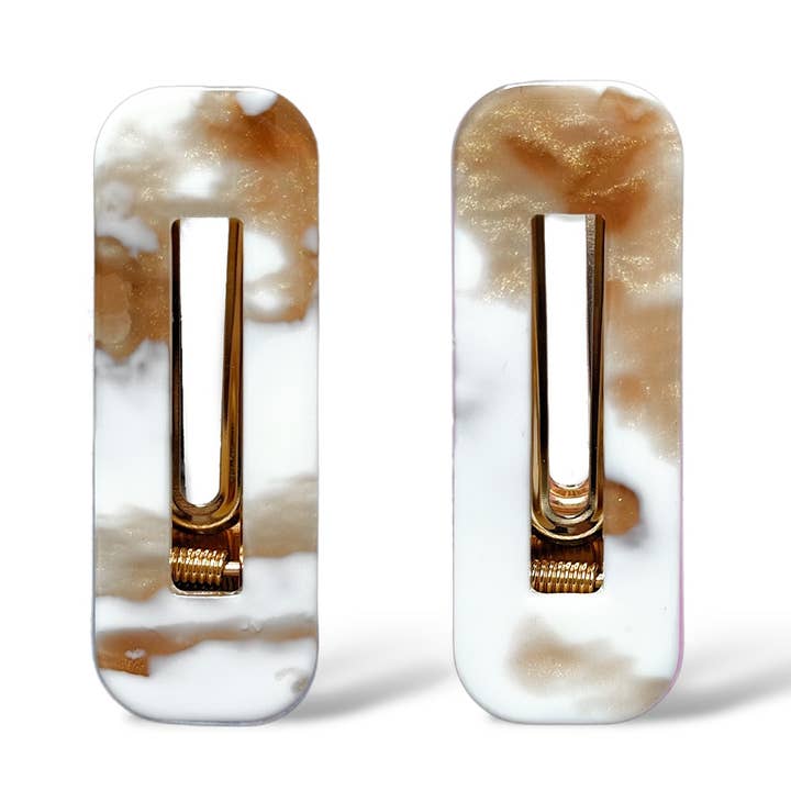 Conjunto de Duas Ganchas - Mármore por atacado de HoneyLux