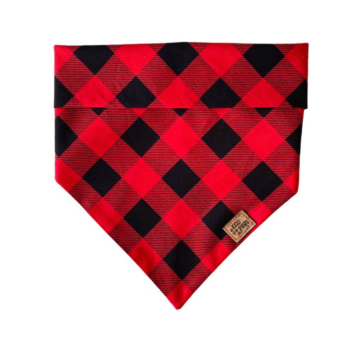 Buffalo Plaid Bandana for wholesale by ECO4PAWS