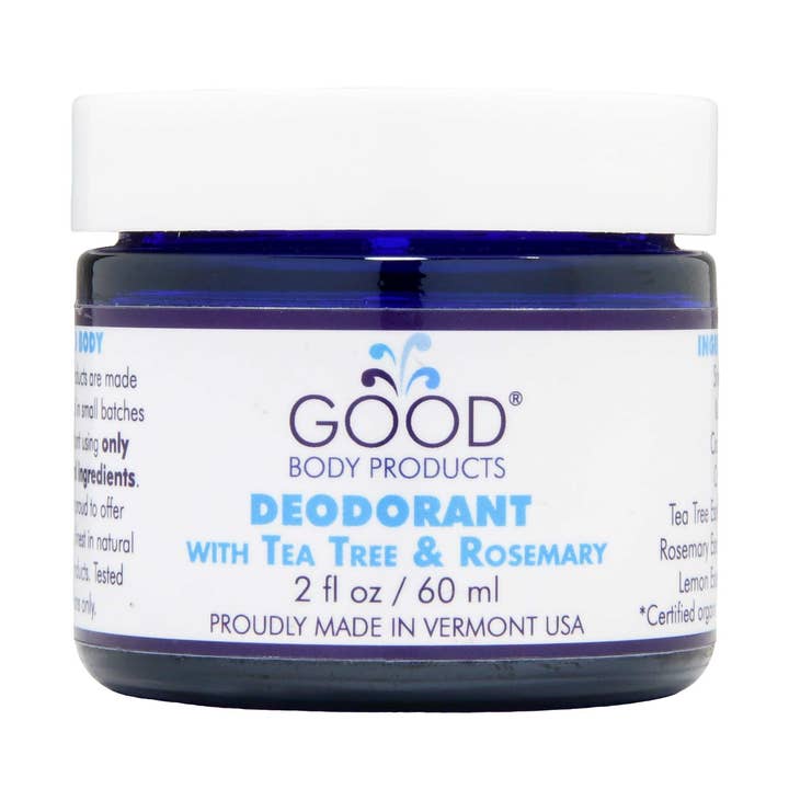 Deodorant With Rosemary & Tea Tree for wholesale by Good Body Products