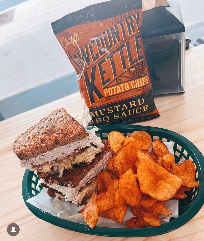 Lowcountry Kettle - Wholesale Chips - Mustard Bbq Potato Chips - 24 bags8