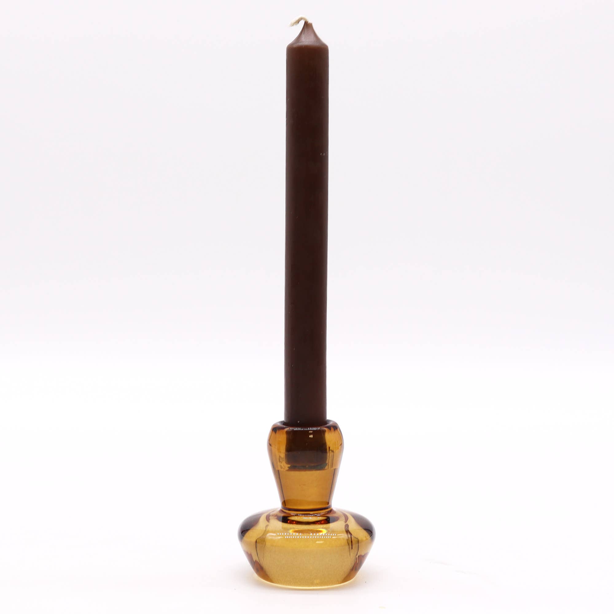 Ancient Wisdom – wholesale Candle holder – Mushroom Flip Candle / Tealight Holder - Antique Amber2