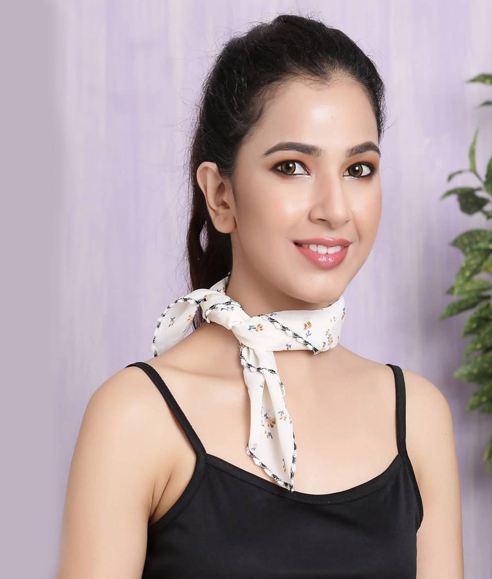 Holiday Farm - Vendita all'ingrosso Sciarpa - Donna - Maschera stampata da donna con sciarpa per il viso di Halloween3